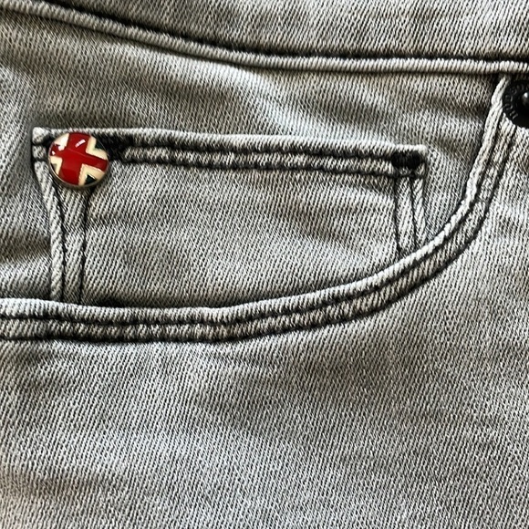 Sz28 Hudson Harkin Super Skinny Crop in Demu colour EUC - Picture 5 of 10